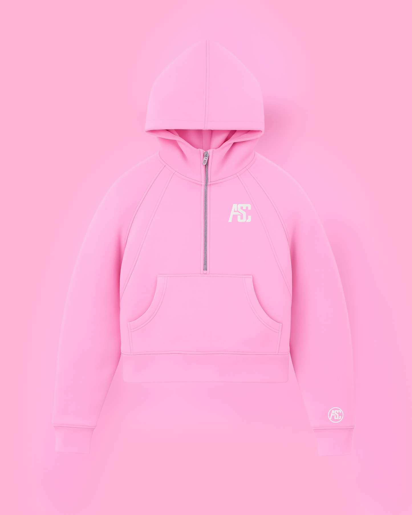 ASCENSION WOMEN’S HALF ZIP HOODIE