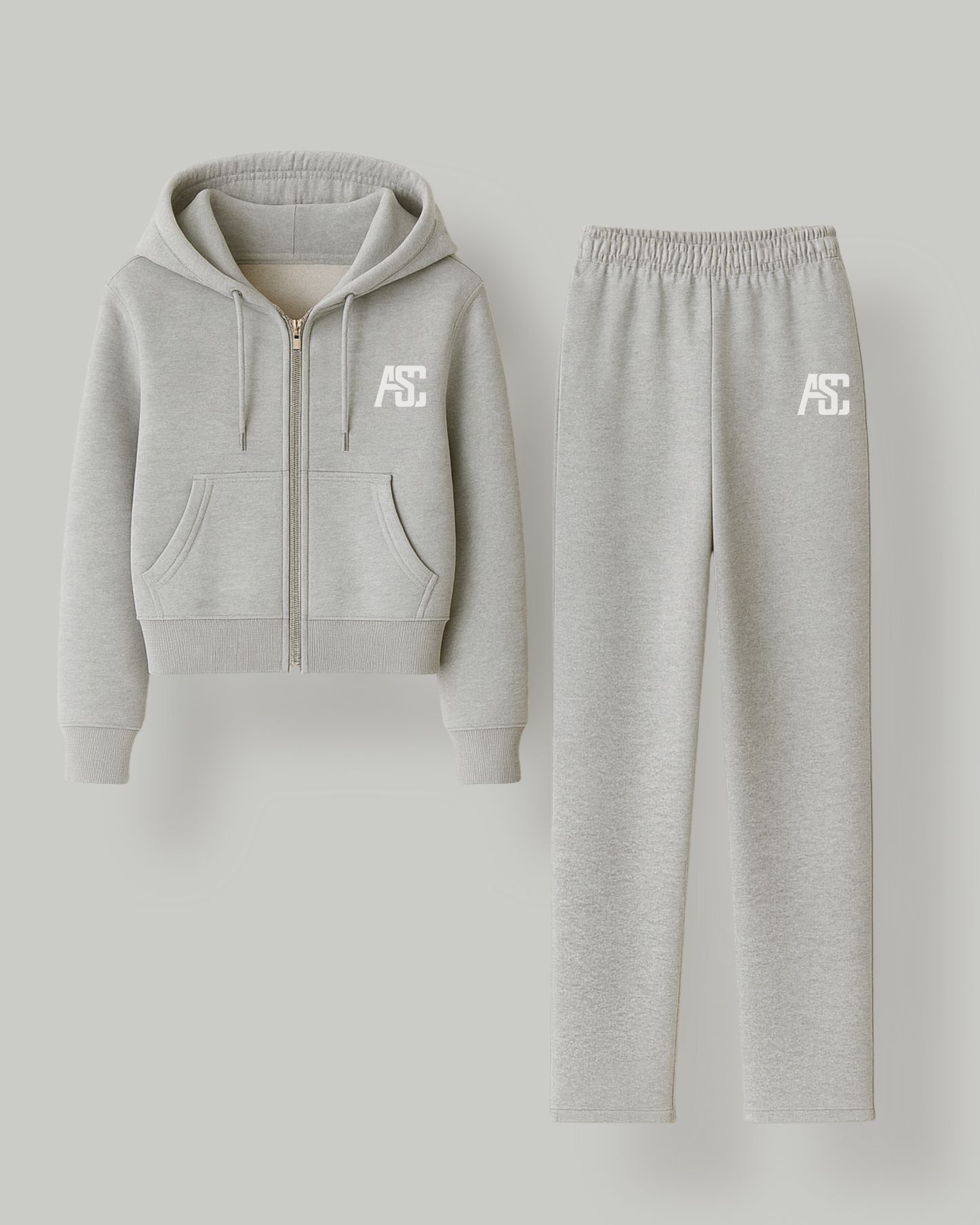 ASC WOMEN’S STRAIGHT LEG FULL ZIP SWEATSUIT