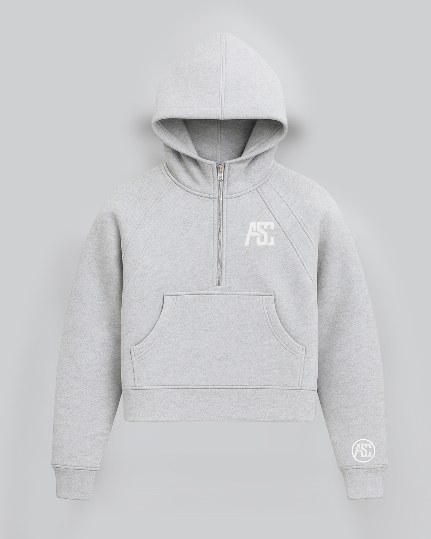 ASCENSION WOMEN’S HALF ZIP HOODIE