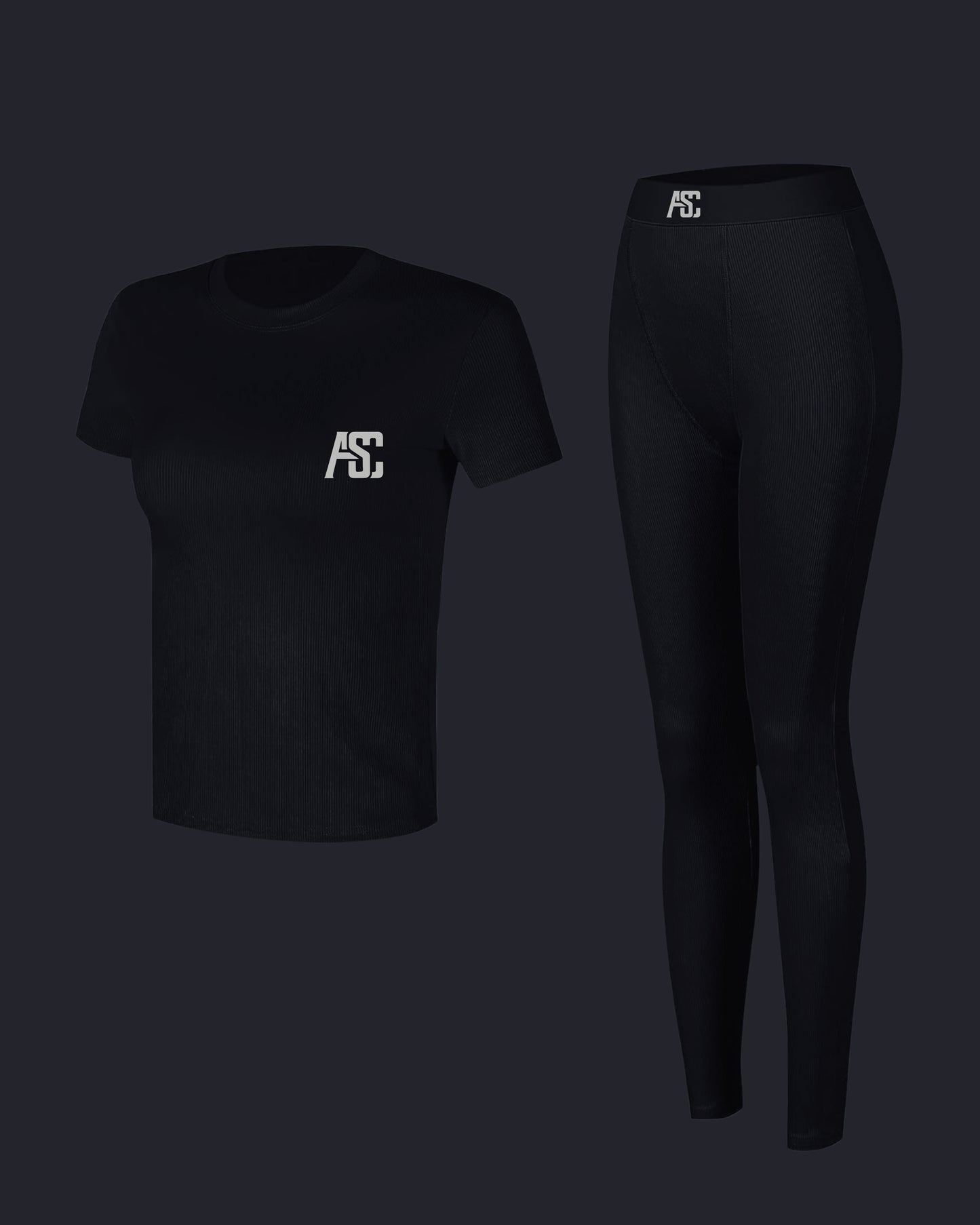 ASCENSION DUPE RIBBED SET